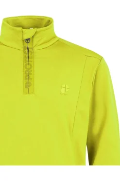 Best Protest Fleece Rewillowy Jr 1/4 Zip Top Limone