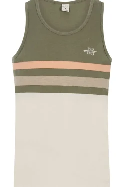Clearance Protest T-Shirt Ipsa Singlet Artichoke Green