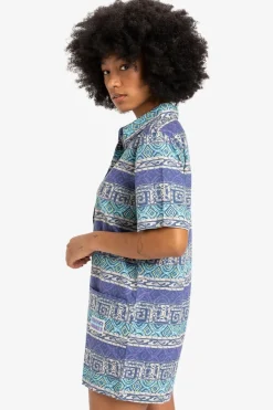 Outlet Quiksilver Pansy Romper Aqua Sky Global Heat 32X32