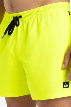 Discount Quiksilver Zwemshort Everyday Solid Volley 15In Safety Yellow