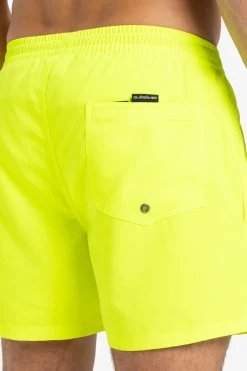Discount Quiksilver Zwemshort Everyday Solid Volley 15In Safety Yellow