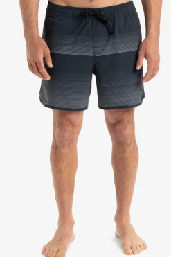 New Quiksilver Zwemshort Surfsilk Scallop Volley 16In Dark Navy Tijuana