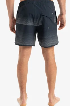 New Quiksilver Zwemshort Surfsilk Scallop Volley 16In Dark Navy Tijuana