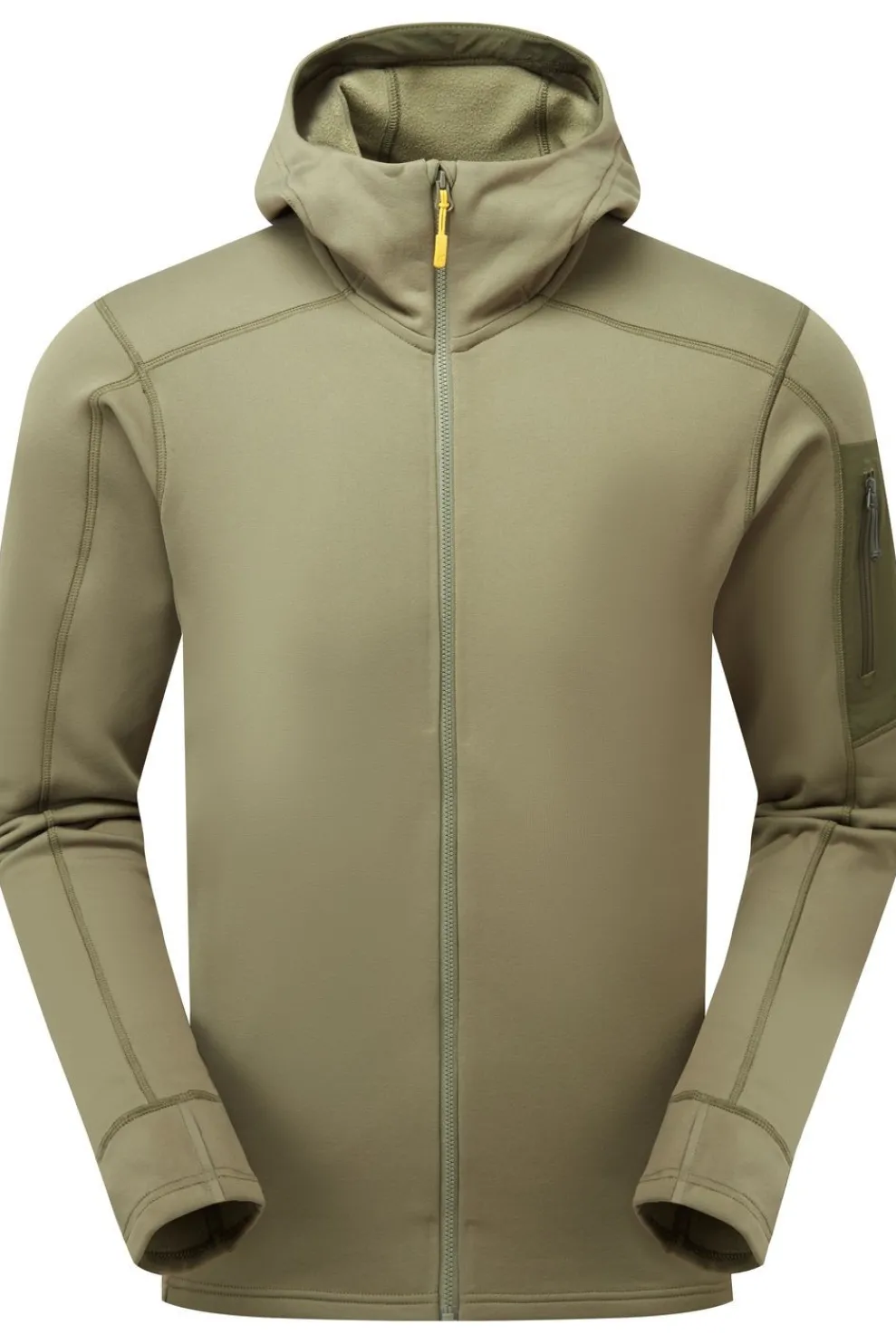 New Rab Fleece Modulus Hoodie light khaki