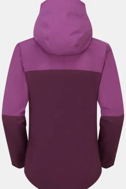 Hot Rab Regenjas Firewall Jacket Wmns Plum/Mulberry
