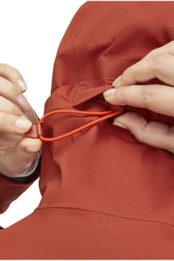 Outlet Rab Regenjas Firewall Light Tuscan Red