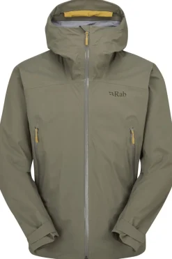 Sale Rab Regenjas Firewall Light Jacket Light Khaki