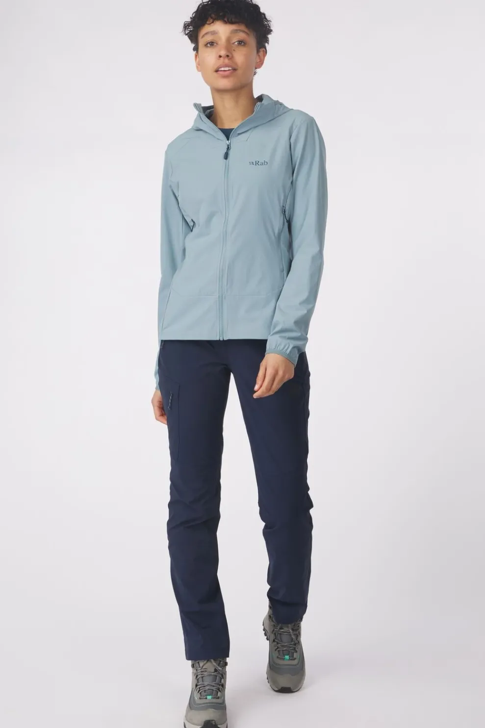 Softshell Jas Borealis Hoodie Wmns-Rab Fashion