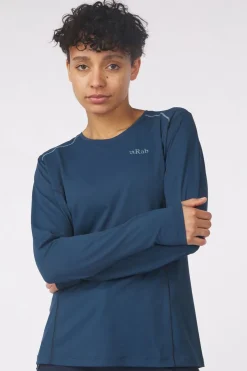 T-Shirt Force Ls Tee Wmns-Rab New