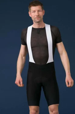 Discount Rapha Fietsbroek Core Bib Shorts black/white