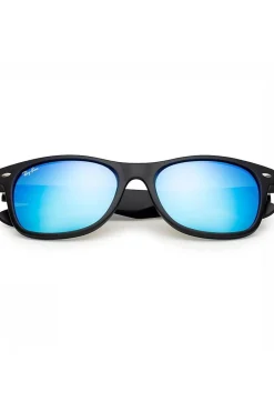 New Ray-Ban Zonnebril New Wayfarer black/mid blue