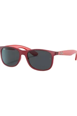 Online Ray-Ban Zonnebril RJ9062S Mid Red/Dark Grey