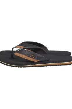 Clearance Reef Slipper Cushion Dawn BLACK TAN