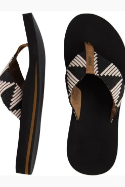 Discount Reef Slippers Spring Woven Pebble