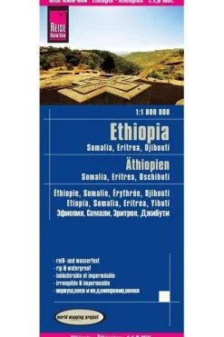 Online REISE KNOW-HOW Ethiopië & Somalië & Djibouti & Eritrea rkh r/v (r) wp GPS 2020