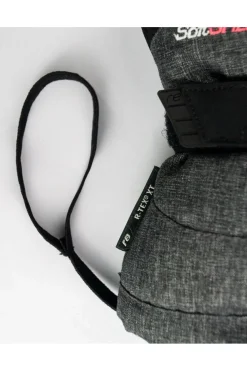 Clearance Reusch Handschoen Connor R-Tex Black / Black Melange / Knockout Pink