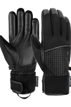 Fashion Reusch Handschoen Mara R-Tex Xt Black / Pied De Poule