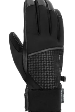 Fashion Reusch Handschoen Mara R-Tex Xt Black / Pied De Poule