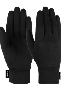 Hot Reusch Handschoenen Merino Wool Conductive Black