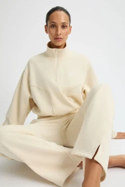 Hot Röhnisch Trui Soft Sweat Half Zip Light Gray