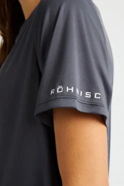 Outlet Röhnisch T-Shirt Team Logo Dk Grey Plum