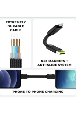 Oplader Acc Incharge X Keyring Cable-Rolling Square Outlet