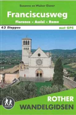 Franciscusweg Florence - Assisi - Rome 43 wandeling. met GPS-Rother Discount