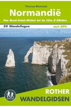 Clearance Rother Normandië wandelgids 50 wandelingen met GPS 2019