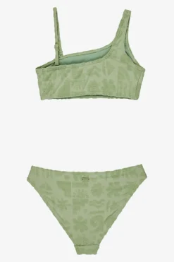 Fashion Roxy Bikini Beach Check Basil