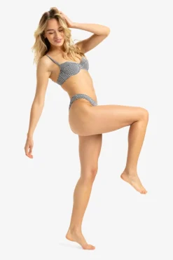 Bikini Top Gingham Uw-Roxy Discount