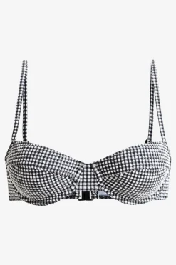 Bikini Top Gingham Uw-Roxy Discount