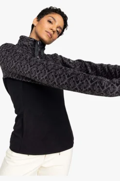 Fleece Sayna Half Zip-Roxy New