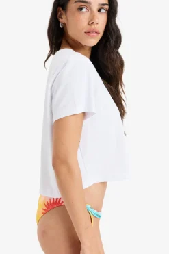 Best Roxy T-Shirt Atlas Oceanregular Crop