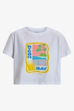 Best Roxy T-Shirt Atlas Oceanregular Crop