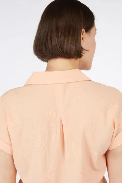 New Royal Robbins Hemd Oasis Ss Shirt Pacific Sunset