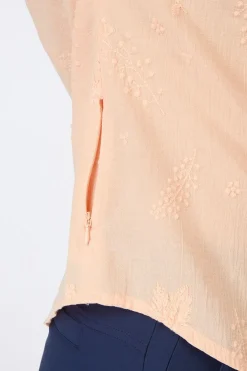 New Royal Robbins Hemd Oasis Ss Shirt Pacific Sunset