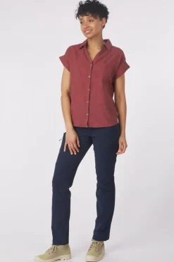 Fashion Royal Robbins Hemd Oasis Ss Shirt Wild Rhubarb