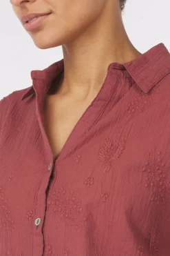 Fashion Royal Robbins Hemd Oasis Ss Shirt Wild Rhubarb