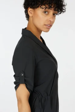 Hot Royal Robbins Jurk Spotless Traveller SS Jet Black