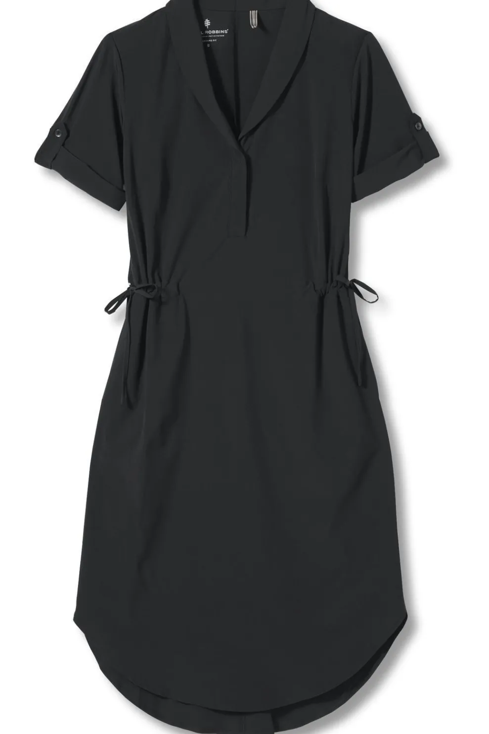 Hot Royal Robbins Jurk Spotless Traveller SS Jet Black