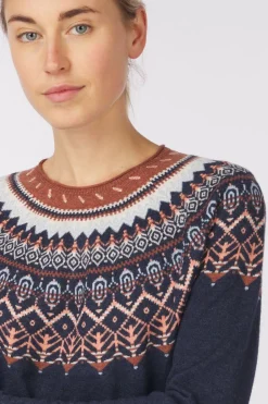 Trui Westlands Fairisle Crew-Royal Robbins Hot