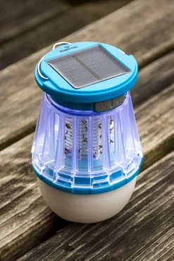 Online Rubytec Insectenwering Buzz USB Solar Lantern & Mosquito Catcher Blue