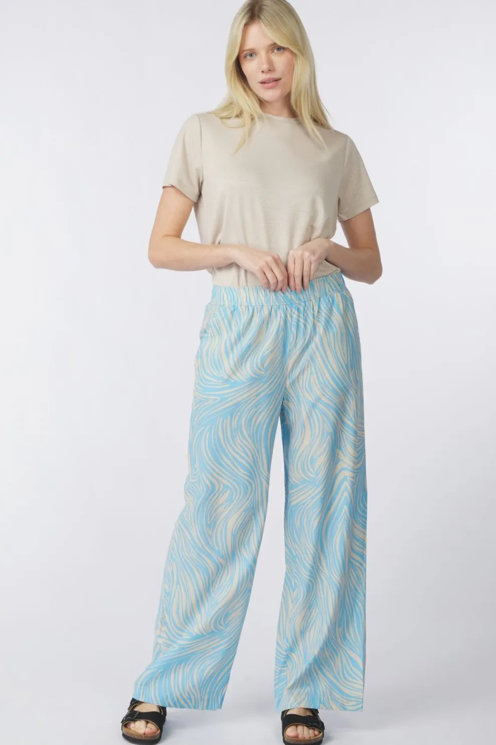 Sale Saint Tropez Broek Jessicasz Plaza Taupe