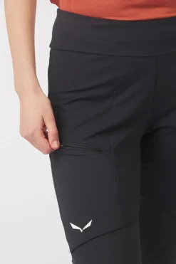 Discount Salewa Legging Puez Dry Resp Cargo Tights W Black Out