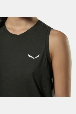 Best Salewa Top Puez Dry Tank W Dark Olive