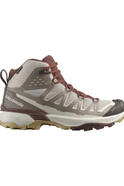 New Salomon Wandelschoenen X Ultra 360 Edge Gore-Tex Mid Women Silver Cloud / Iron / Rum Raisin