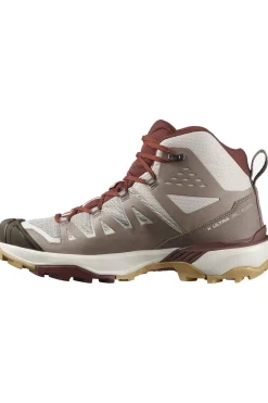 New Salomon Wandelschoenen X Ultra 360 Edge Gore-Tex Mid Women Silver Cloud / Iron / Rum Raisin