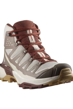 New Salomon Wandelschoenen X Ultra 360 Edge Gore-Tex Mid Women Silver Cloud / Iron / Rum Raisin