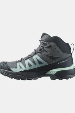 Best Salomon Wandelschoenen X Ultra 360 Mid Gtx W Turbulence/Carbon/Tourmaline