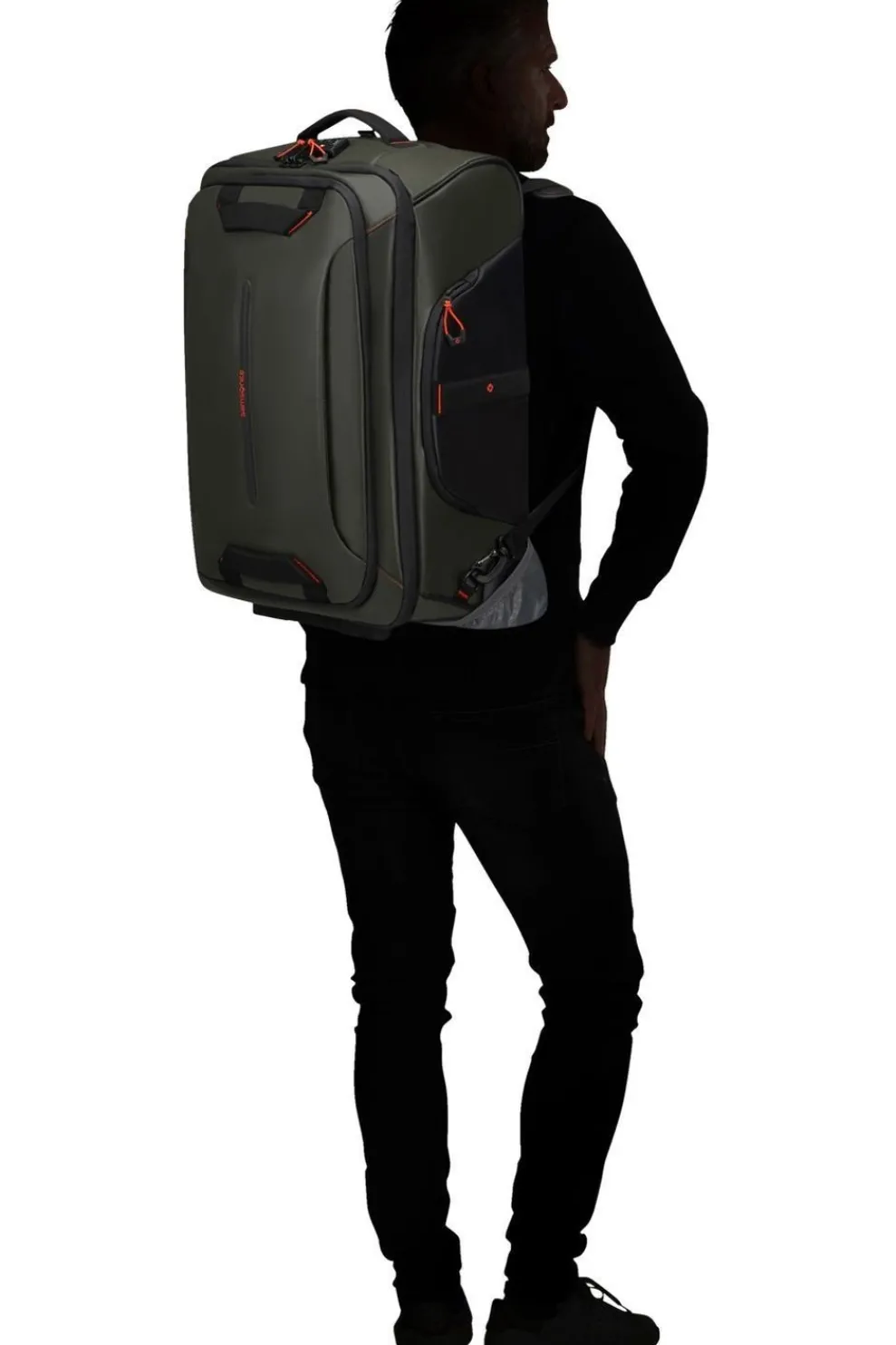 Clearance Samsonite Ecodiver Duffle/Wh 55/20 Backpack Climbing Ivy